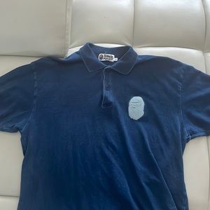 Mens Bape Polo Style Shirt